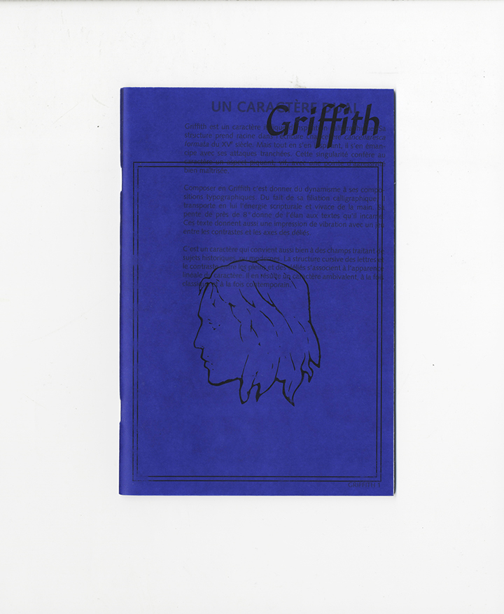 Griffith specimen cover